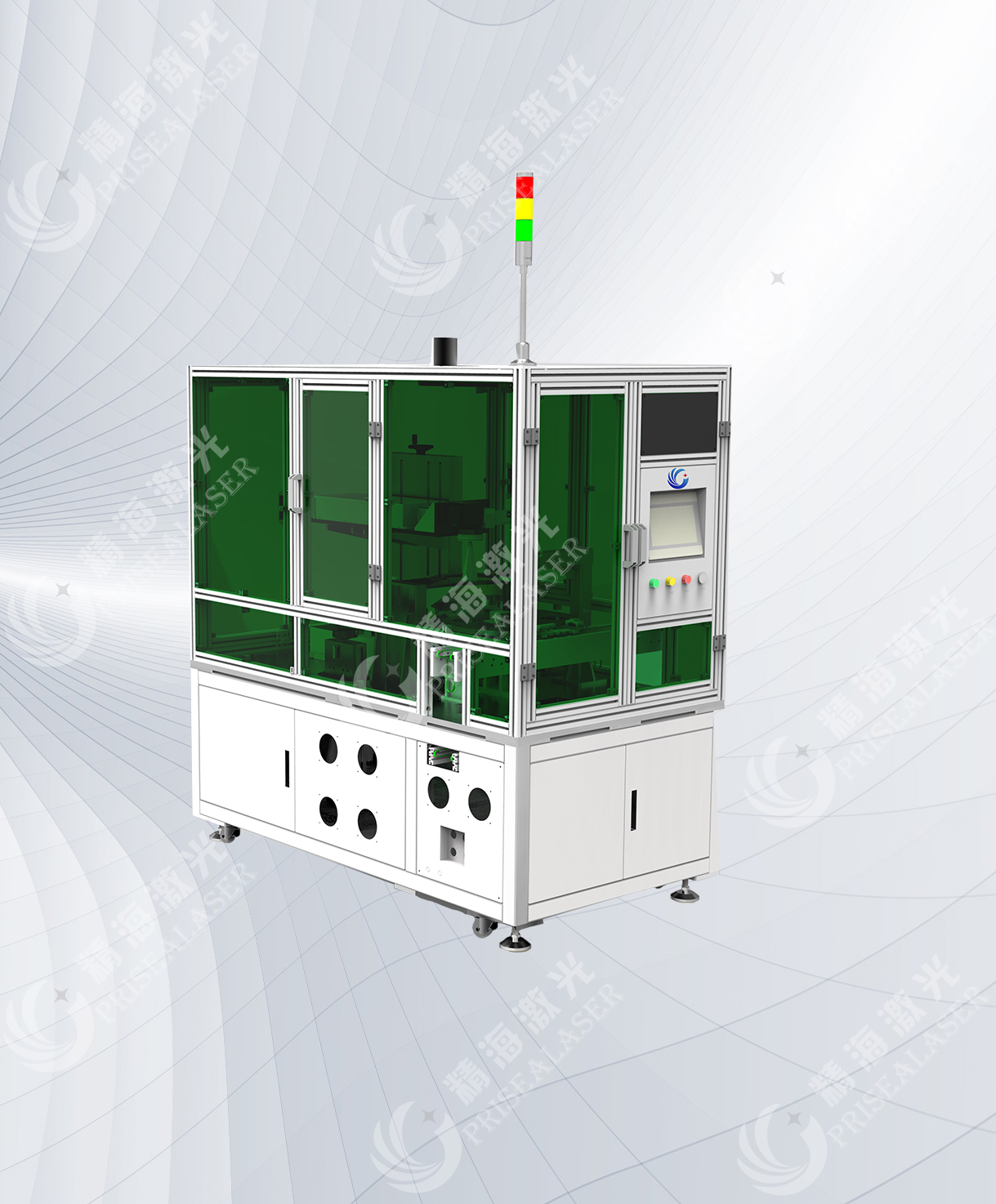 Laser cleaning equipment for precision coils