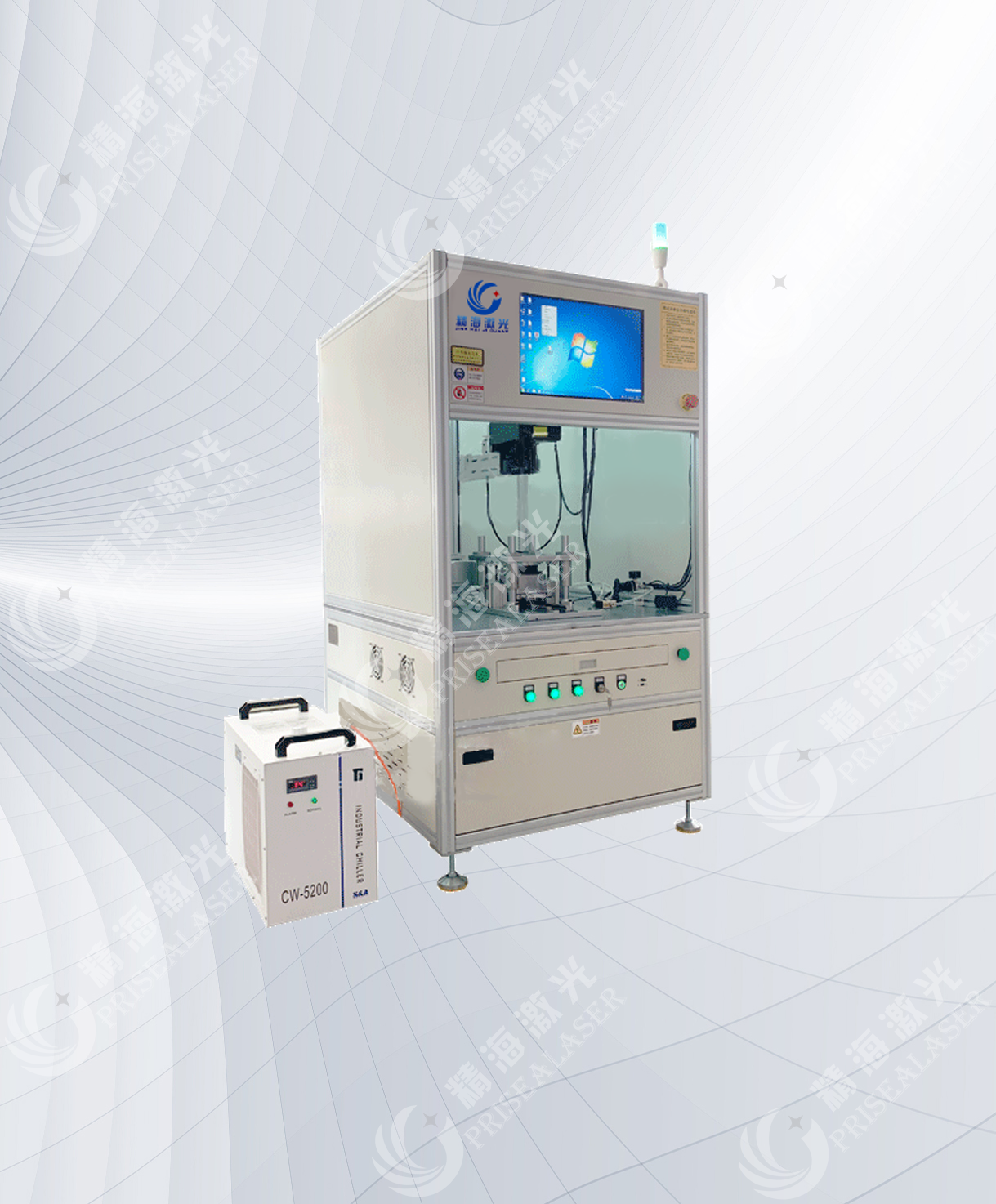 3D dynamic focusing large format laser marking machine