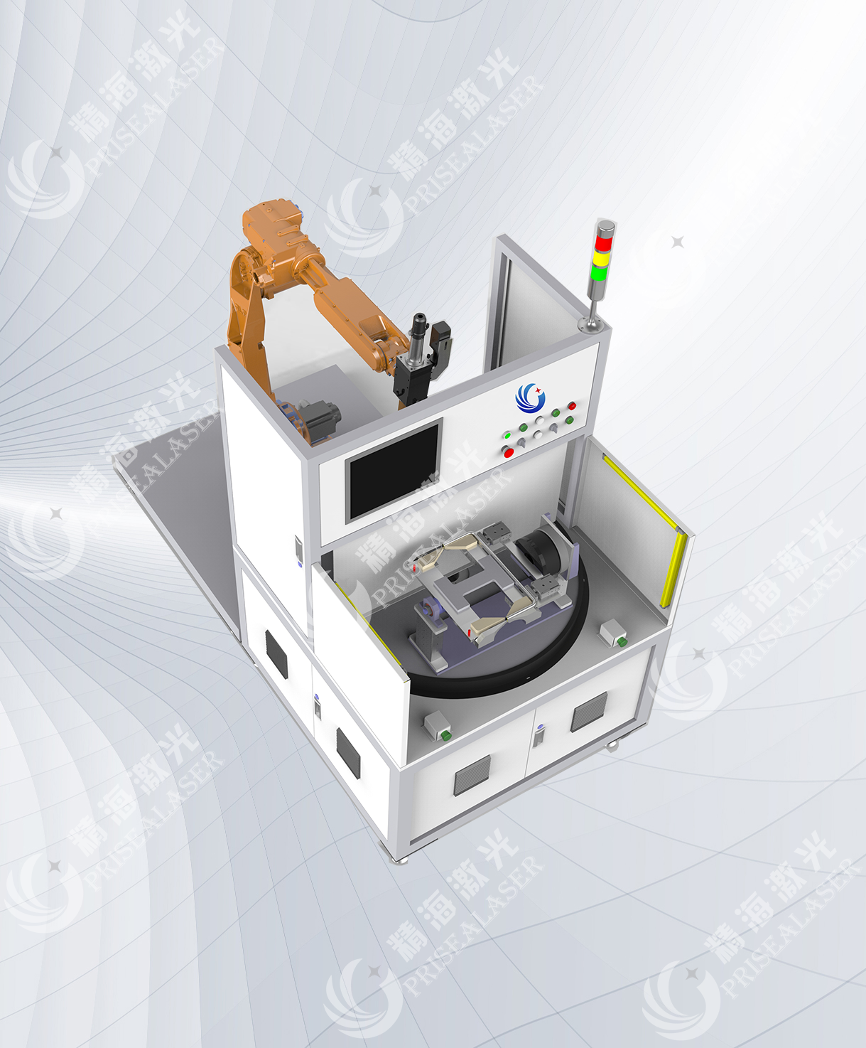 Automotive sensor robot laser welding equipment