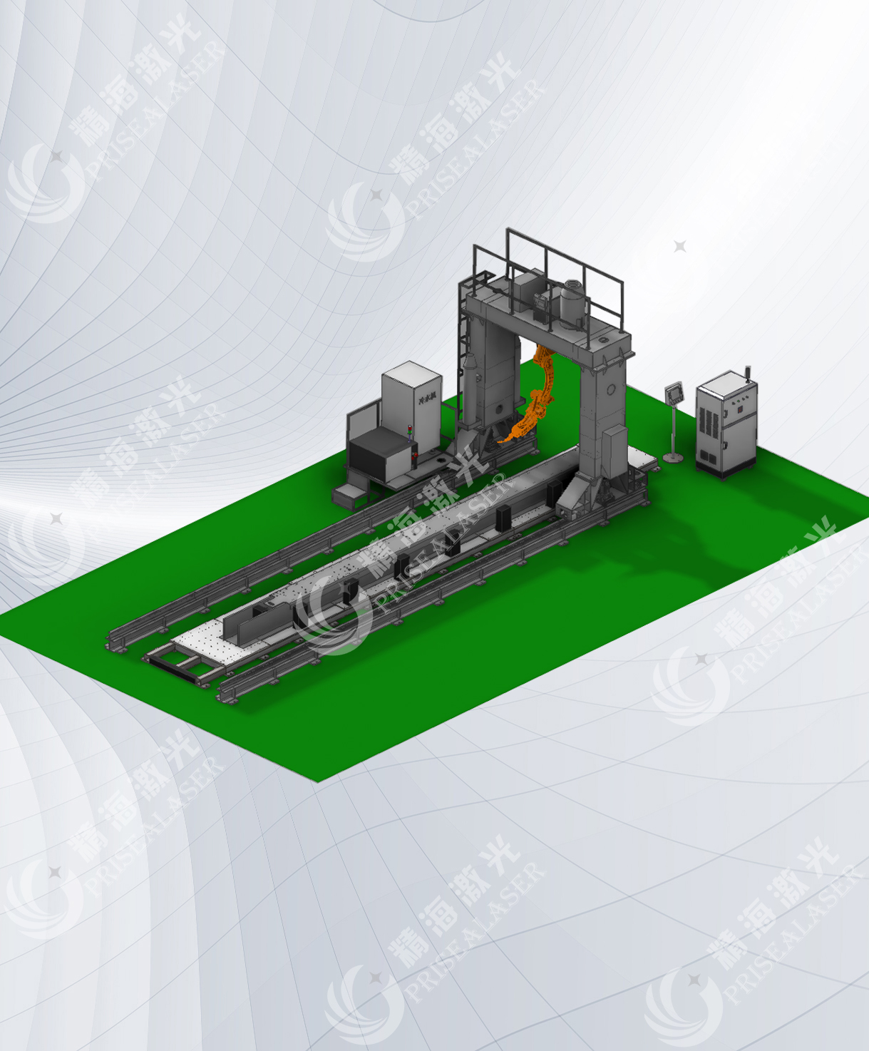 Gantry high power laser welding machine